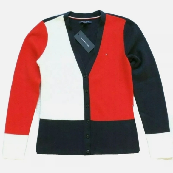Tommy Hilfiger Women's Cardigan Sweater Button - Picture 1 of 6